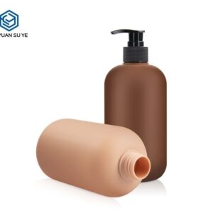 KY084 - Chai Dưỡng Thể Nhựa HDPE 500ml Bề Mặt Nhung Mềm (Soft Touch)