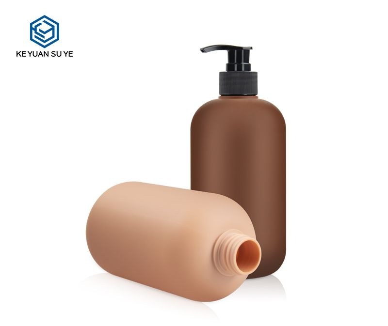 KY084 - Chai Dưỡng Thể Nhựa HDPE 500ml Bề Mặt Nhung Mềm (Soft Touch)