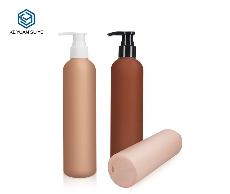 KY085 - Chai Nhựa HDPE 250ml Dưỡng Thể Bề Mặt Soft-Touch