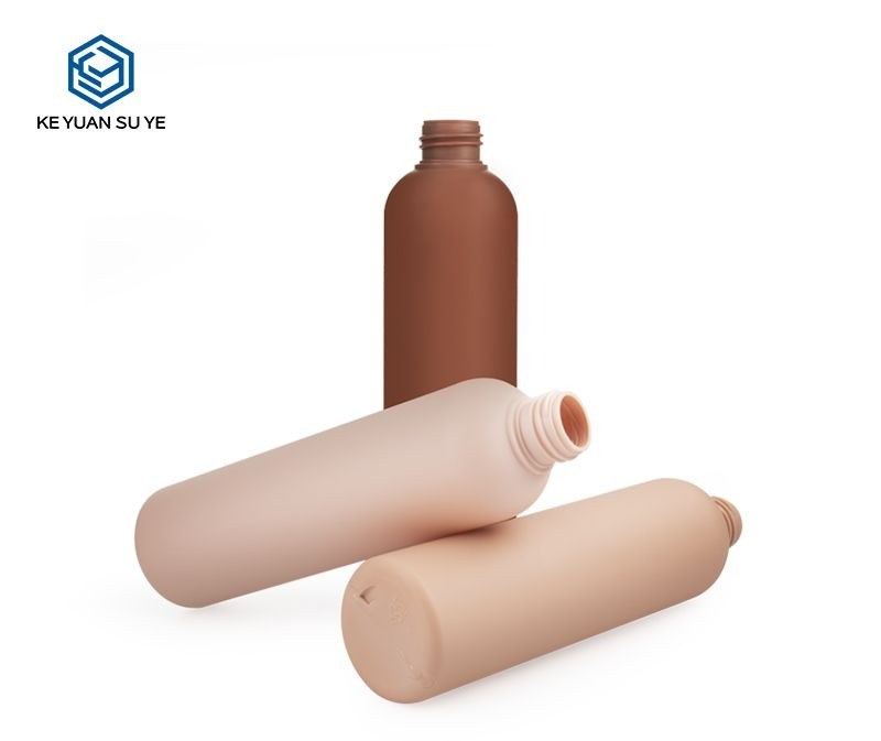 KY085 - Chai Nhựa HDPE 250ml Dưỡng Thể Bề Mặt Soft-Touch