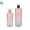 KY089 - Chai Nhua PET Gradient Hong Dung Dau Goi, Dau Xa Da Kich Co 200-500ml