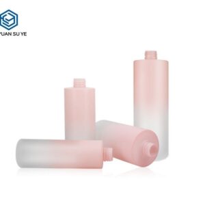 KY089 - Chai Nhua PET Gradient Hong Dung Dau Goi, Dau Xa Da Kich Co 200-500ml