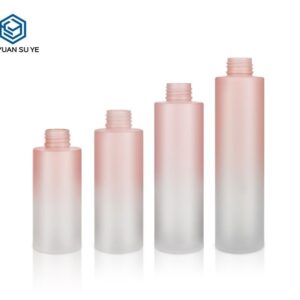 KY090 - Chai Nhua PET Bom Lotion Duong Am Gradient Nap Bom Ma Vang Hong