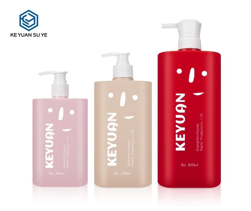 KY092 - Chai Nhựa HDPE Đựng Chất Tẩy Rửa Gia Dụng 300ml/500ml/800ml Kèm Vòi Bơm Lotion - Ảnh 2