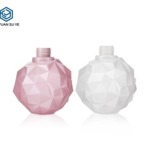 KY093 - Chai Nhựa HDPE 300ml Bơm Lotion Kiểu Dáng Cầu Sang Trọng Cho Khách Sạn