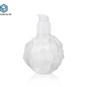 KY093 - Chai Nhựa HDPE 300ml Bơm Lotion Kiểu Dáng Cầu Sang Trọng Cho Khách Sạn