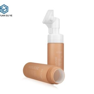 KY095 - Chai Nhựa PET Đầu Bơm Tạo Bọt Kèm Cọ Rửa Mặt