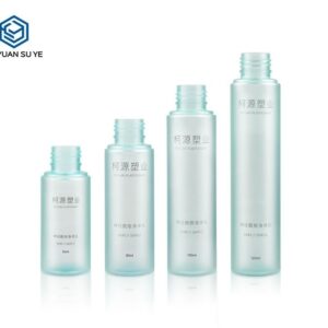 KY097 - Chai Nhựa PET Đựng Toner/Nước Hoa Hồng Cao Cấp Series Xanh Hiệu Ứng UV Ánh Bạc Vàng