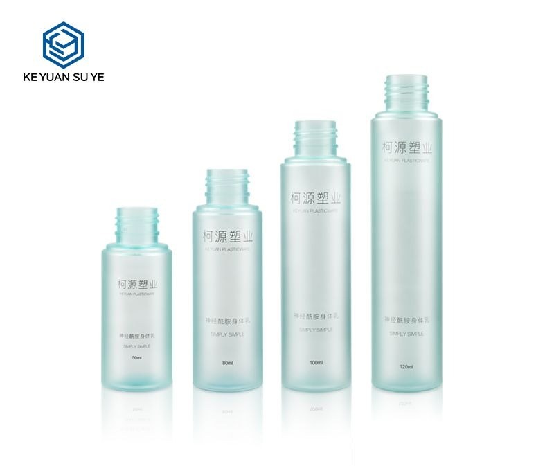 KY097 - Chai Nhựa PET Đựng Toner/Nước Hoa Hồng Cao Cấp Series Xanh Hiệu Ứng UV Ánh Bạc Vàng