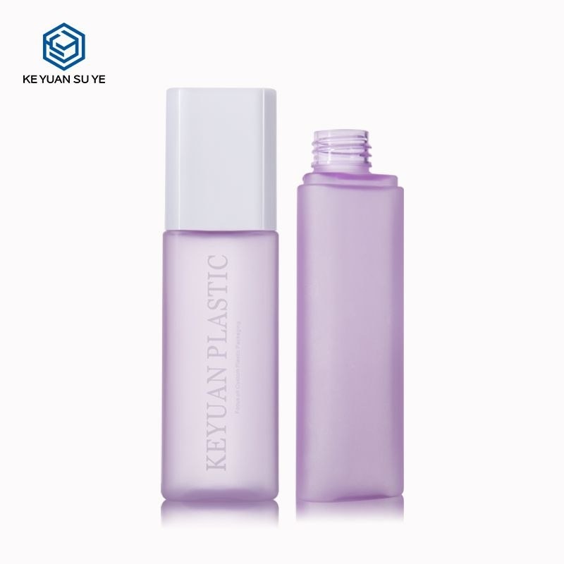 KY098-2 - Chai nhựa bơm lotion nhám tím sang trọng 100ml/120ml/200ml
