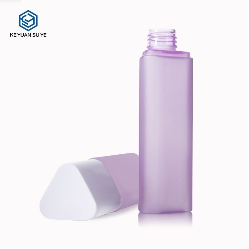 KY098-2 - Chai nhựa bơm lotion nhám tím sang trọng 100ml/120ml/200ml