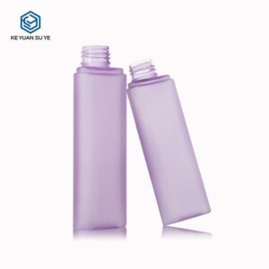 KY098-2 - Chai nhựa bơm lotion nhám tím sang trọng 100ml/120ml/200ml