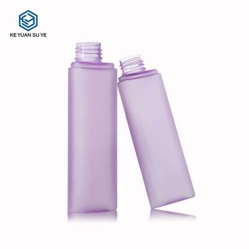 KY098-2 - Chai nhựa bơm lotion nhám tím sang trọng 100ml/120ml/200ml