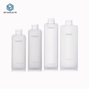 KY098-3 - Chai Lotion Nhựa PET Cao Cấp Dáng Tam Giác Phủ Nhám 100ml-200ml
