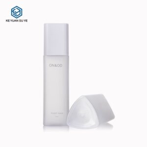 KY098-3 - Chai Lotion Nhựa PET Cao Cấp Dáng Tam Giác Phủ Nhám 100ml-200ml