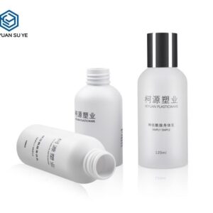 KY100 - Chai Nhựa PET Đựng Nước Rửa Tay Mini Cho Khách Sạn, Nắp Bạc UV