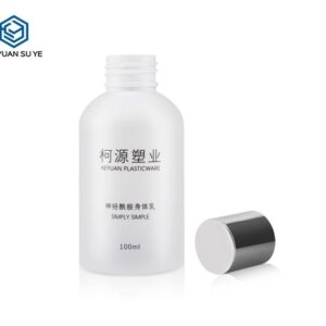 KY100 - Chai Nhựa PET Đựng Nước Rửa Tay Mini Cho Khách Sạn, Nắp Bạc UV