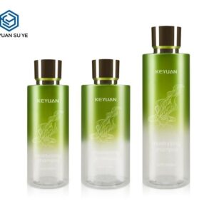 KY101 - Chai Nhua PET Mau Gradient Xanh Dung Dau Goi, Dau Xa 500ml
