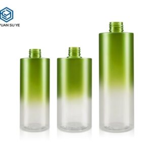 KY101 - Chai Nhua PET Mau Gradient Xanh Dung Dau Goi, Dau Xa 500ml