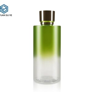 KY101 - Chai Nhua PET Mau Gradient Xanh Dung Dau Goi, Dau Xa 500ml