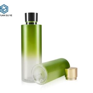 KY101 - Chai Nhua PET Mau Gradient Xanh Dung Dau Goi, Dau Xa 500ml