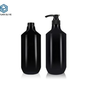 KY103 - Chai Nhua PET Dung Dau Goi/Dau Xa Phuc Hoi Da Dau 500ml-750ml Mau Nau Dam