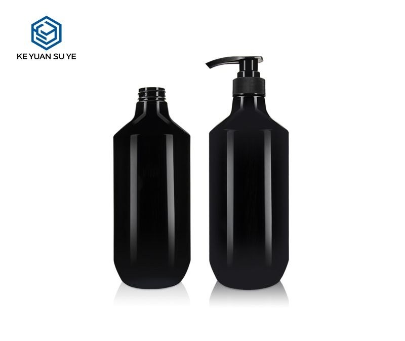 KY103 - Chai Nhua PET Dung Dau Goi/Dau Xa Phuc Hoi Da Dau 500ml-750ml Mau Nau Dam