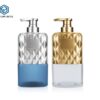 KY104 - Chai Nhua PET Cao Cap Dung Dau Goi 500ml Ma UV Bac/Vang Sang Trong