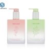 KY108 - Chai Nhựa PETG Vuông 200ml Màu Gradient Hồng - Xanh