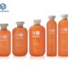 KY111-2 - Chai Nhua HDPE Dung Sua Tam/Body Lotion Dong Cam, Be Mat Soft Touch