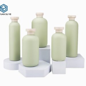 KY111 - Chai Nhựa HDPE Nhám Mềm Đựng Sữa Dưỡng Thể Dòng Xanh (Soft Touch)