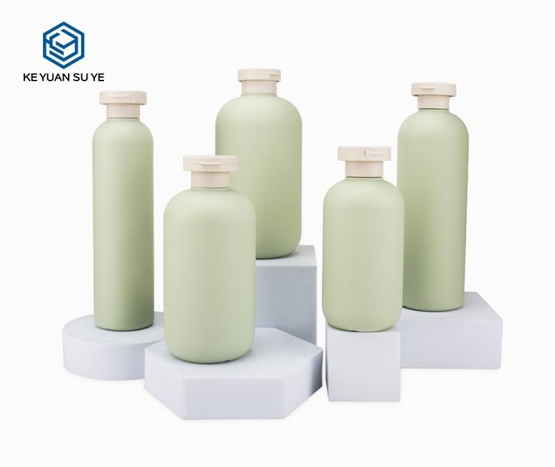 KY111 - Chai Nhựa HDPE Nhám Mềm Đựng Sữa Dưỡng Thể Dòng Xanh (Soft Touch)