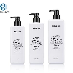 KY112 - Chai Nhựa PET Vuông Đựng Sữa Tắm, Sữa Dưỡng Thể Nắp Bơm Lotion 300-800ml