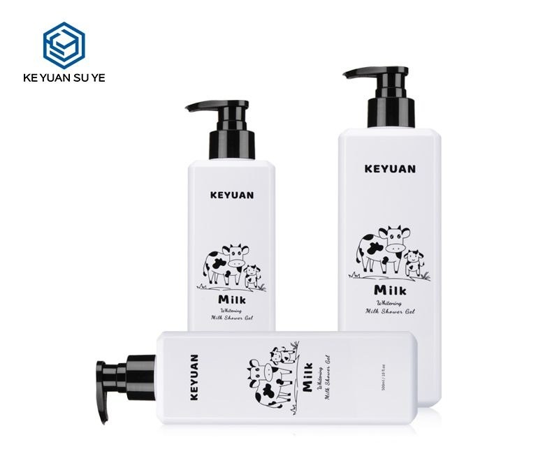 KY112 - Chai Nhựa PET Vuông Đựng Sữa Tắm, Sữa Dưỡng Thể Nắp Bơm Lotion 300-800ml