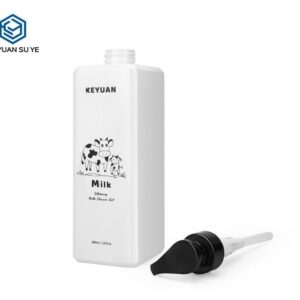 KY112 - Chai Nhựa PET Vuông Đựng Sữa Tắm, Sữa Dưỡng Thể Nắp Bơm Lotion 300-800ml
