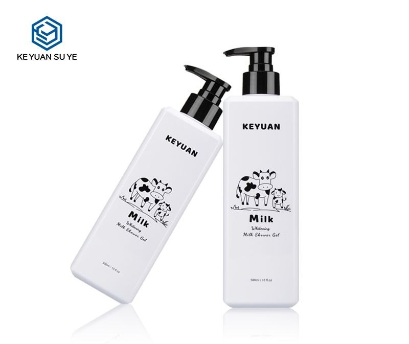 KY112 - Chai Nhựa PET Vuông Đựng Sữa Tắm, Sữa Dưỡng Thể Nắp Bơm Lotion 300-800ml
