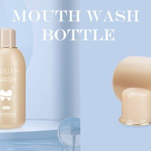 KY115 - Chai nhựa PET 500ml đựng nước súc miệng, dùng cho gia đình và khách sạn