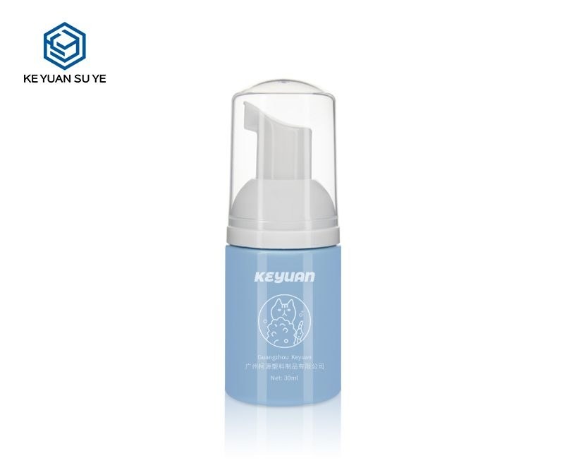 KY126 - Chai Foam Rửa Mặt Mini PET 30ml Nắp Bơm Tạo Bọt