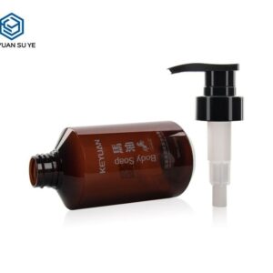 KY127 - Chai Nhựa PET Nâu Đựng Dầu Gội, Sữa Tắm, Dầu Xả Dưỡng Ẩm Tinh Dầu Ngựa 300ml/500ml