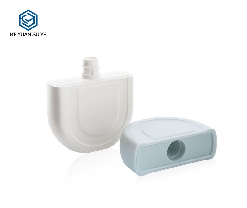 KY129 - Chai Kem Chong Nang Mini HDPE 50ml Hinh Chu U