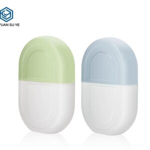 KY129 - Chai Kem Chong Nang Mini HDPE 50ml Hinh Chu U