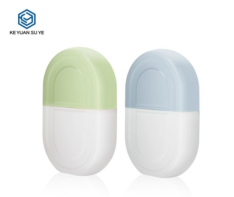 KY129 - Chai Kem Chong Nang Mini HDPE 50ml Hinh Chu U