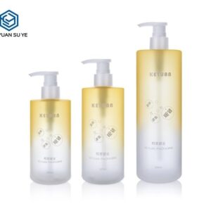 KY131 - Chai Nhựa PET Bơm Gradient Vàng Đựng Dầu Gội, Sữa Tắm, Dầu Xả 250ml/300ml/500ml