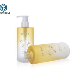 KY131 - Chai Nhựa PET Bơm Gradient Vàng Đựng Dầu Gội, Sữa Tắm, Dầu Xả 250ml/300ml/500ml