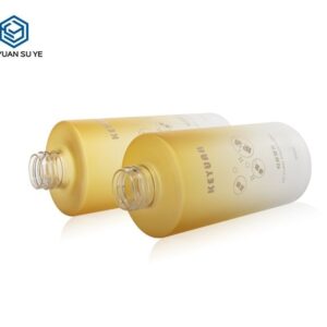 KY131 - Chai Nhựa PET Bơm Gradient Vàng Đựng Dầu Gội, Sữa Tắm, Dầu Xả 250ml/300ml/500ml