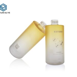KY131 - Chai Nhựa PET Bơm Gradient Vàng Đựng Dầu Gội, Sữa Tắm, Dầu Xả 250ml/300ml/500ml