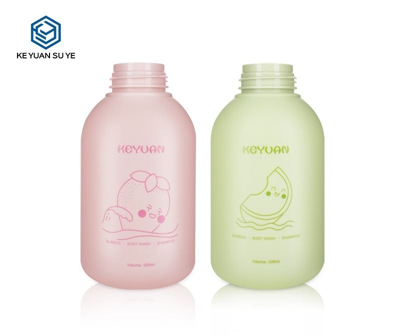 KY132 - Chai Nhua PET Bom Tao Bot Dung Sua Tam, Dau Goi Cho Be 250ml/500ml