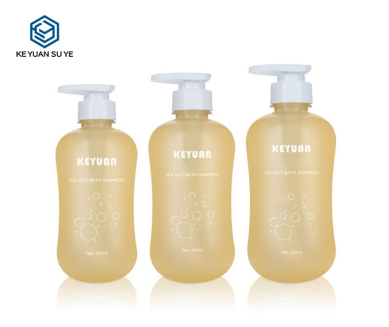 KY134 - Chai Nhựa PET Dáng Thon Đựng Dầu Gội, Sữa Tắm, Muối Tắm 300ml/400ml/500ml