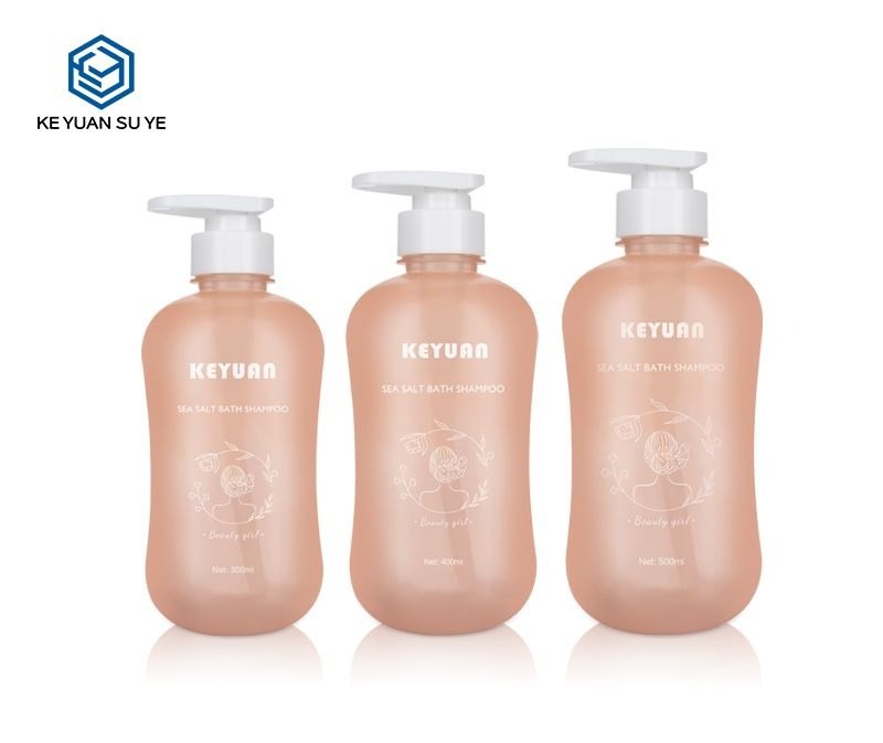 KY134 - Chai Nhựa PET Dáng Thon Đựng Dầu Gội, Sữa Tắm, Muối Tắm 300ml/400ml/500ml