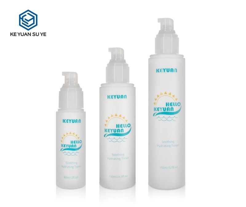 KY138-1 - Chai Nhựa PET Đựng Toner, Sữa Dưỡng Thể, Xịt Khoáng 60ml/130ml/170ml Nắp Gài